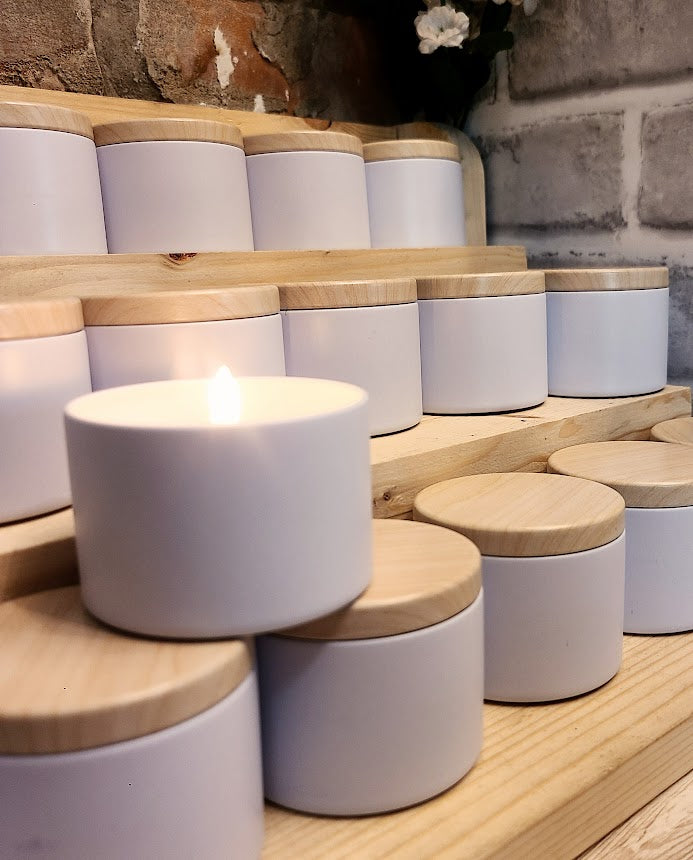 Lavender Fields Scented Soy Candles 4 oz tins Bulk Candles