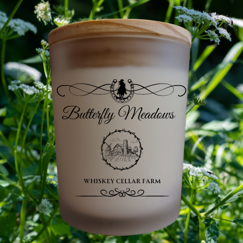 Butterfly Meadows Wildflower Scented Candle for Cowgirls & Cowboys