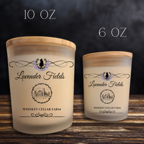 Lavender Fields Scented Candle for Cowgirls & Cowboys