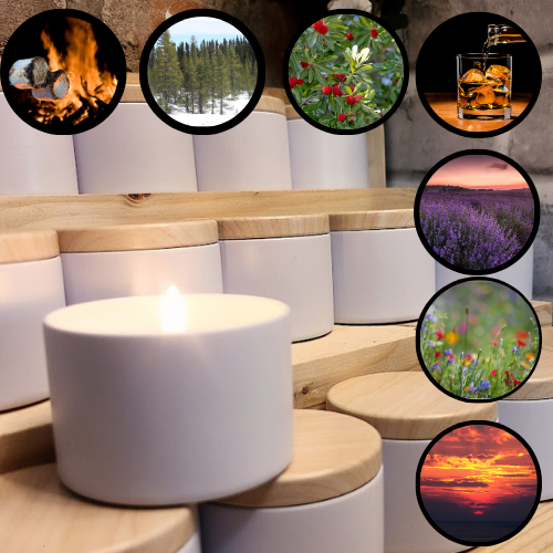 Assorted Scented Soy Candles 4 oz tins Bulk Candles