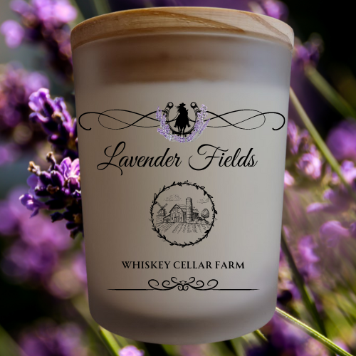 Lavender Fields Scented Candle for Cowgirls & Cowboys